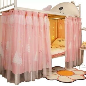 Dreamy Pink Bed Canopy for Kids (used)